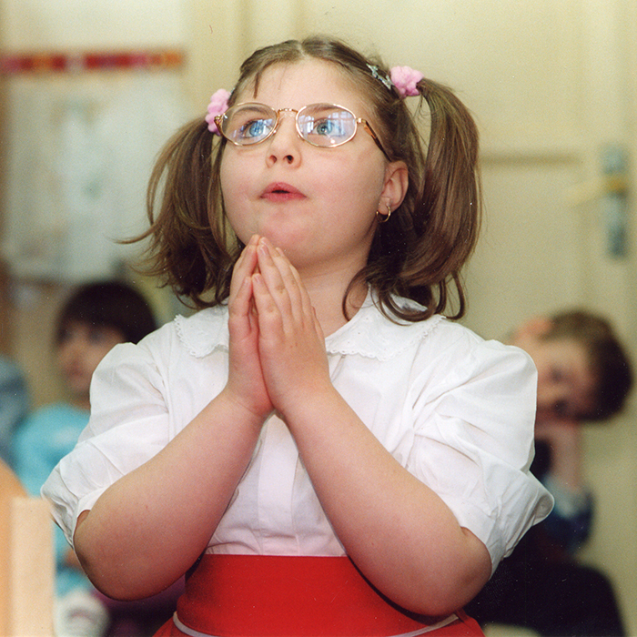 Child praying