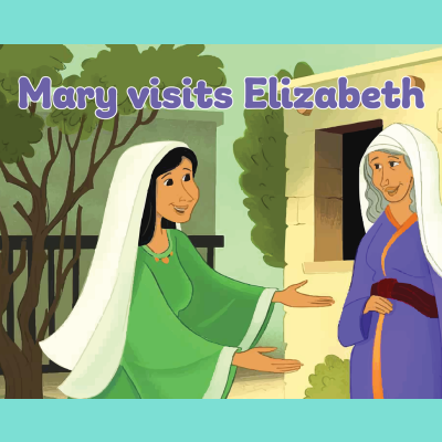 Mary visits Elizabeth