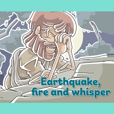 Earthquake, fire, and whisper