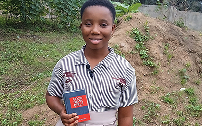 Your gift of a Bible strengthens children like Gifty
